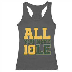 All You Need is Love Racerback Tank Top Retro Jordan GB Football Lover Fan Gift TS10 Dark Heather Print Your Wear