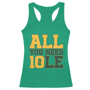 All You Need is Love Racerback Tank Top Retro Jordan GB Football Lover Fan Gift TS10 Irish Green Print Your Wear