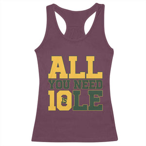 All You Need is Love Racerback Tank Top Retro Jordan GB Football Lover Fan Gift TS10 Maroon Print Your Wear