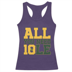 All You Need is Love Racerback Tank Top Retro Jordan GB Football Lover Fan Gift TS10 Purple Print Your Wear