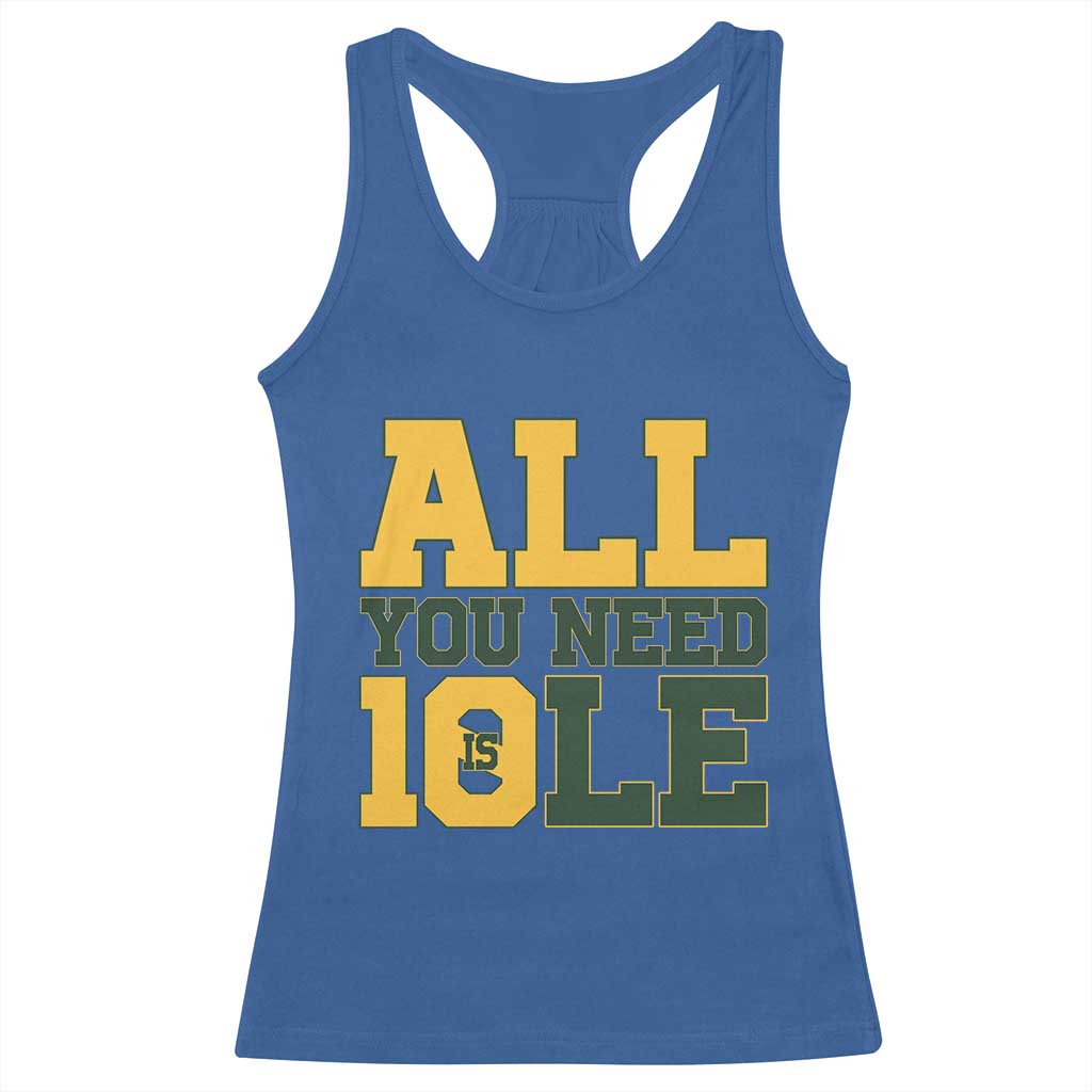 All You Need is Love Racerback Tank Top Retro Jordan GB Football Lover Fan Gift TS10 Royal Blue Print Your Wear