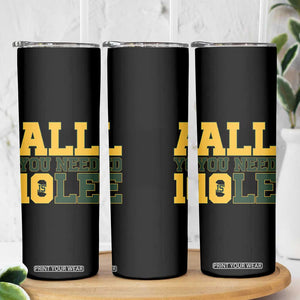 All You Need is Love Skinny Tumbler Retro Jordan GB Football Lover Fan Gift TS10 Print Your Wear