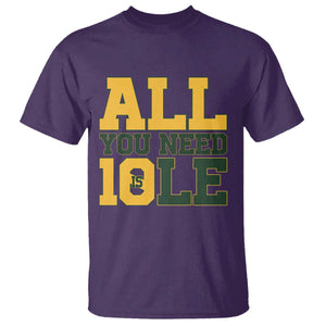All You Need is Love T Shirt Retro Jordan GB Football Lover Fan Gift TS10 Purple Print Your Wear