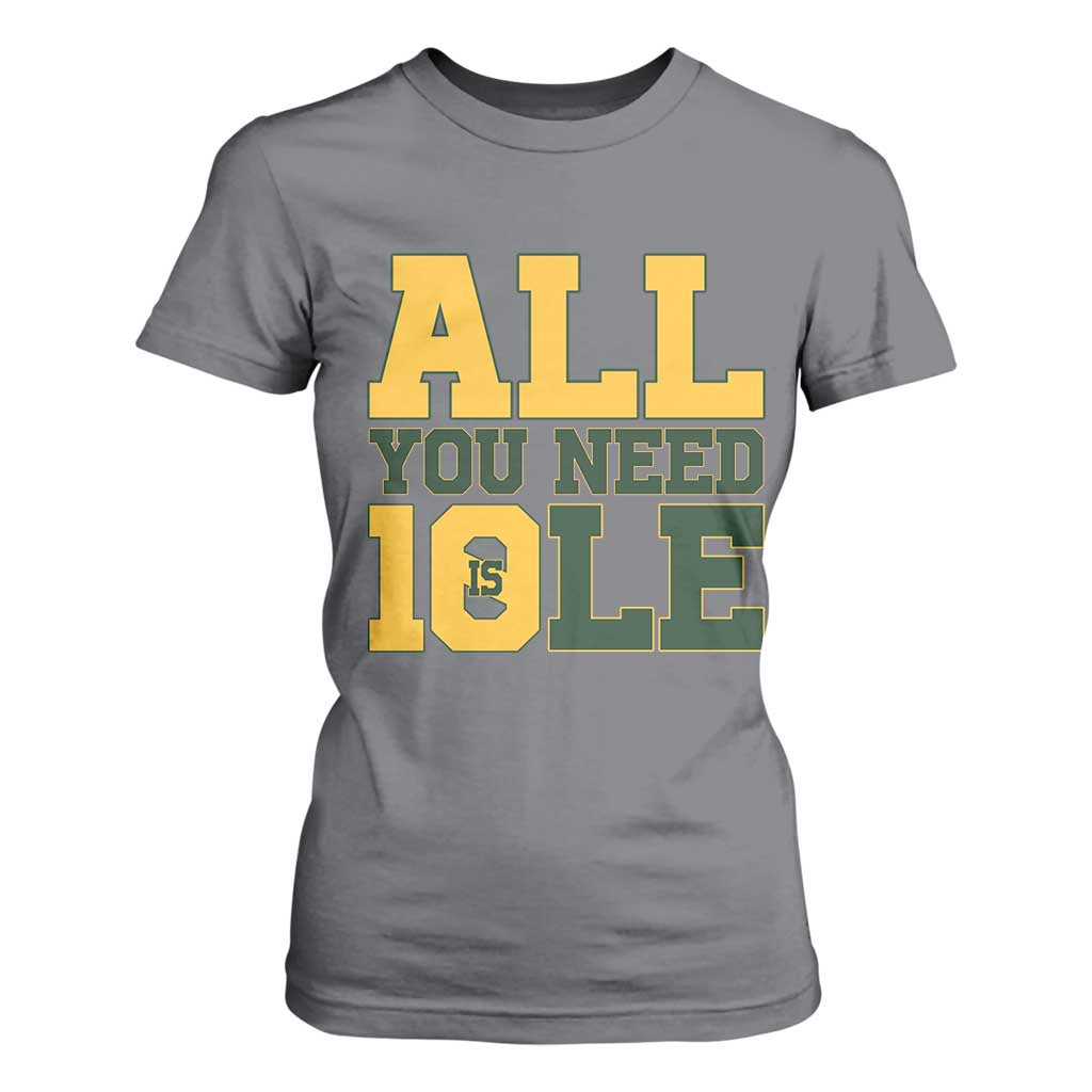 All You Need is Love T Shirt For Women Retro Jordan GB Football Lover Fan Gift TS10 Charcoal Print Your Wear