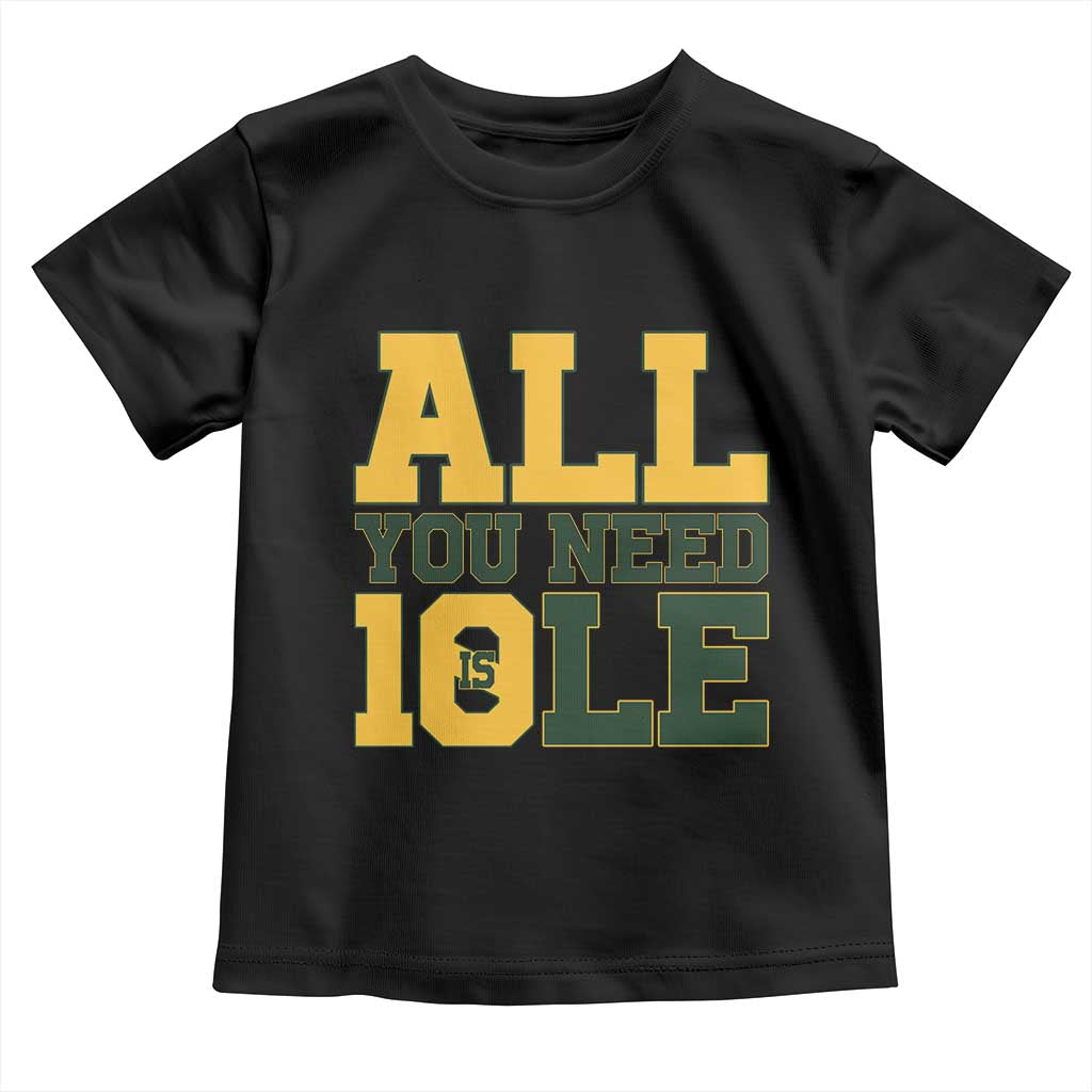 All You Need is Love Toddler T Shirt Retro Jordan GB Football Lover Fan Gift TS10 Black Print Your Wear