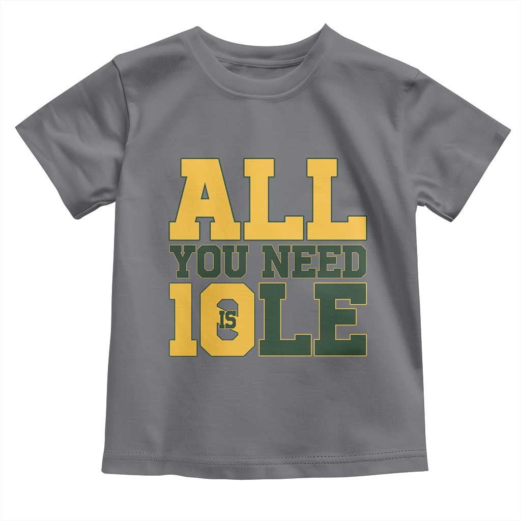 All You Need is Love Toddler T Shirt Retro Jordan GB Football Lover Fan Gift TS10 Charcoal Print Your Wear