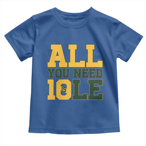 All You Need is Love Toddler T Shirt Retro Jordan GB Football Lover Fan Gift TS10 Royal Blue Print Your Wear