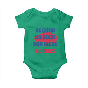 Football Lovers Baby Onesie Game Day Be Good Do Good God Bless Go BFB TS10 Irish Green Print Your Wear