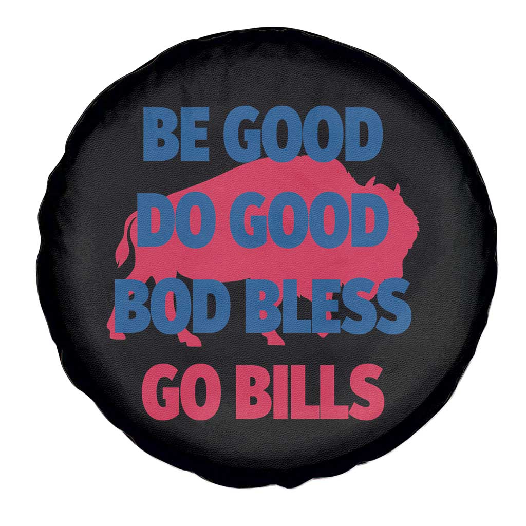 Football Lovers Spare Tire Cover Game Day Be Good Do Good God Bless Go BFB TS10 Print Your Wear