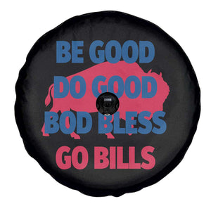 Football Lovers Spare Tire Cover Game Day Be Good Do Good God Bless Go BFB TS10 Print Your Wear