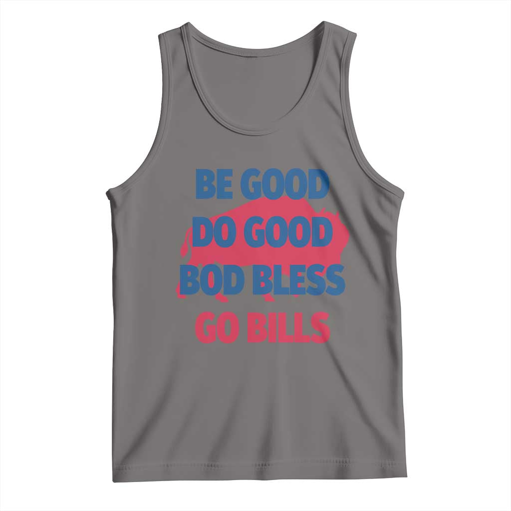 Football Lovers Tank Top Game Day Be Good Do Good God Bless Go BFB TS10 Deep Heather Print Your Wear