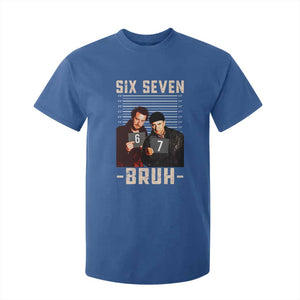 Funny 6 7 Meme T Shirt For Kid Retro Home Christmas Movie Alone TS10 Royal Blue Print Your Wear