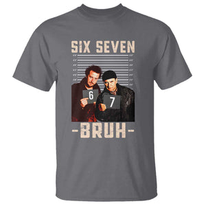 Funny 6 7 Meme T Shirt Retro Home Christmas Movie Alone TS10 Charcoal Print Your Wear