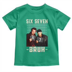 Funny 6 7 Meme Toddler T Shirt Retro Home Christmas Movie Alone TS10 Irish Green Print Your Wear