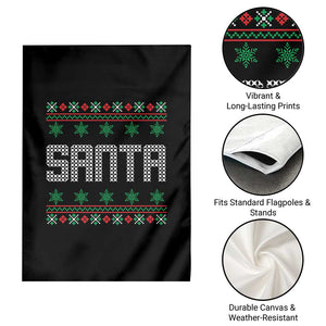 I'm So Good Santa Came Twice Santa Garden Flag Funny Ugly Matching Couple Christmas Outfit Pajama TS10 Print Your Wear