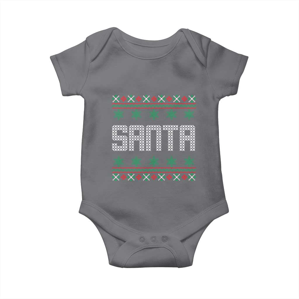 I'm So Good Santa Came Twice Santa Baby Onesie Funny Ugly Matching Couple Christmas Outfit Pajama TS10 Charcoal Print Your Wear