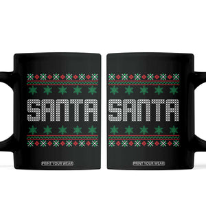 I'm So Good Santa Came Twice Santa Coffee Mug Funny Ugly Matching Couple Christmas Outfit Pajama TS10 Black Print Your Wear