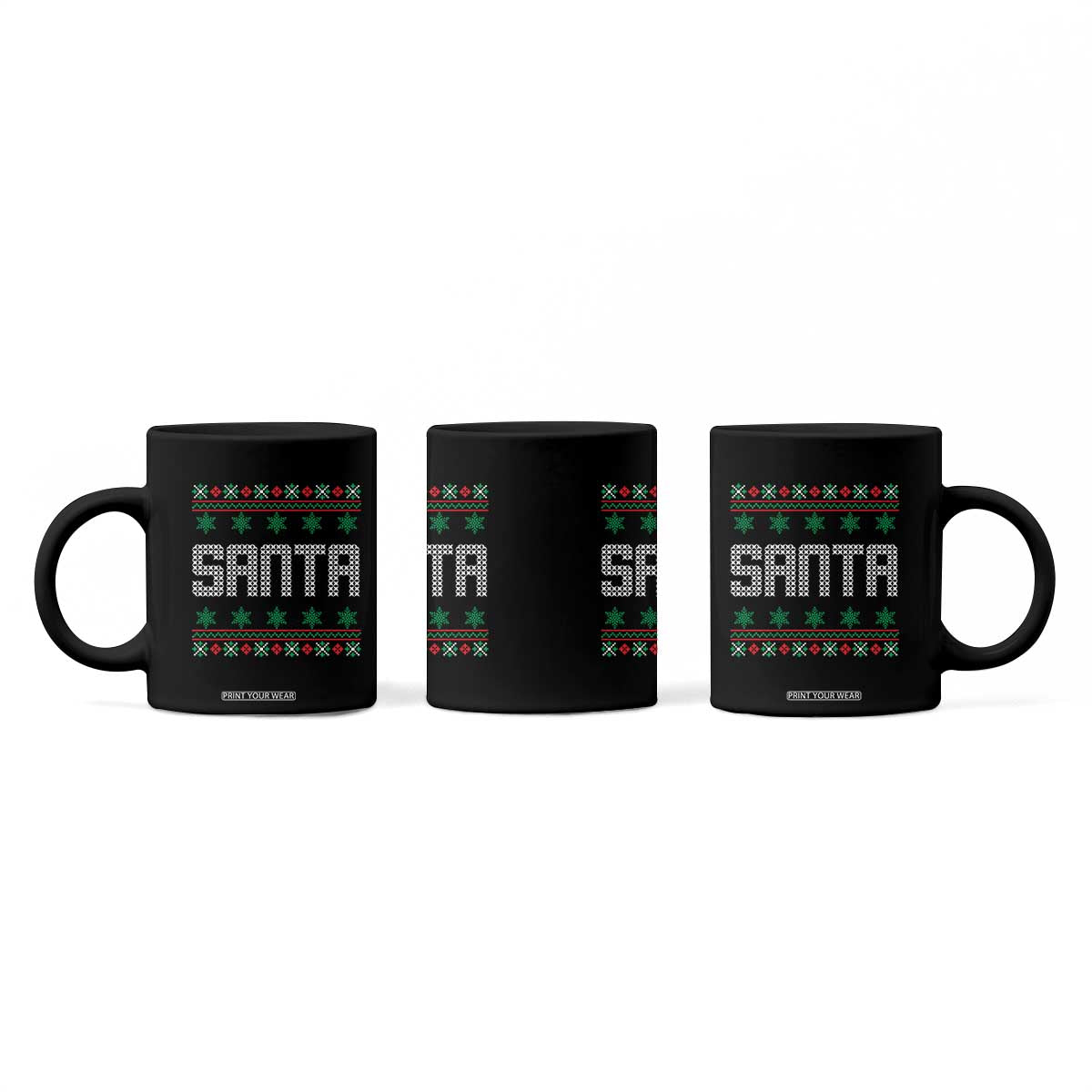 I'm So Good Santa Came Twice Santa Coffee Mug Funny Ugly Matching Couple Christmas Outfit Pajama TS10 Print Your Wear