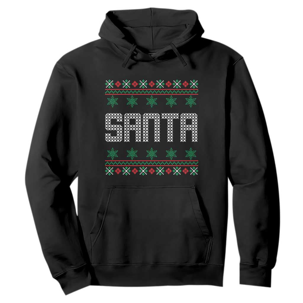 I'm So Good Santa Came Twice Santa Hoodie Funny Ugly Matching Couple Christmas Outfit Pajama TS10 Black Print Your Wear