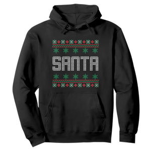 I'm So Good Santa Came Twice Santa Hoodie Funny Ugly Matching Couple Christmas Outfit Pajama TS10 Black Print Your Wear