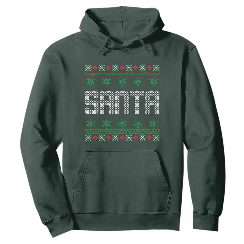 I'm So Good Santa Came Twice Santa Hoodie Funny Ugly Matching Couple Christmas Outfit Pajama TS10 Dark Forest Green Print Your Wear