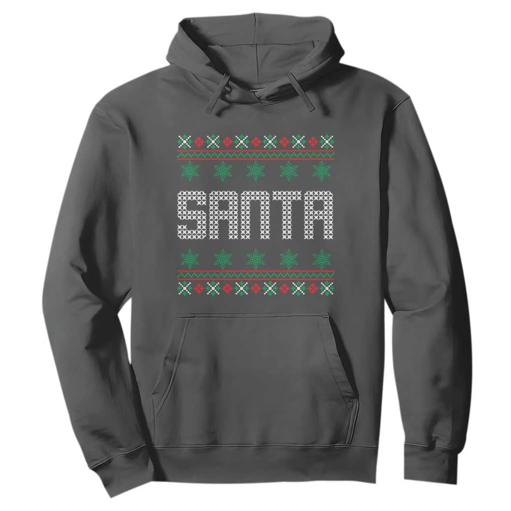 I'm So Good Santa Came Twice Santa Hoodie Funny Ugly Matching Couple Christmas Outfit Pajama TS10 Dark Heather Print Your Wear