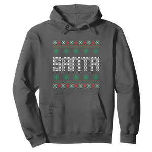 I'm So Good Santa Came Twice Santa Hoodie Funny Ugly Matching Couple Christmas Outfit Pajama TS10 Dark Heather Print Your Wear