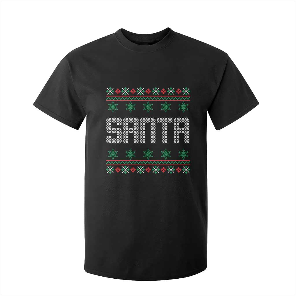 I'm So Good Santa Came Twice Santa T Shirt For Kid Funny Ugly Matching Couple Christmas Outfit Pajama TS10 Black Print Your Wear