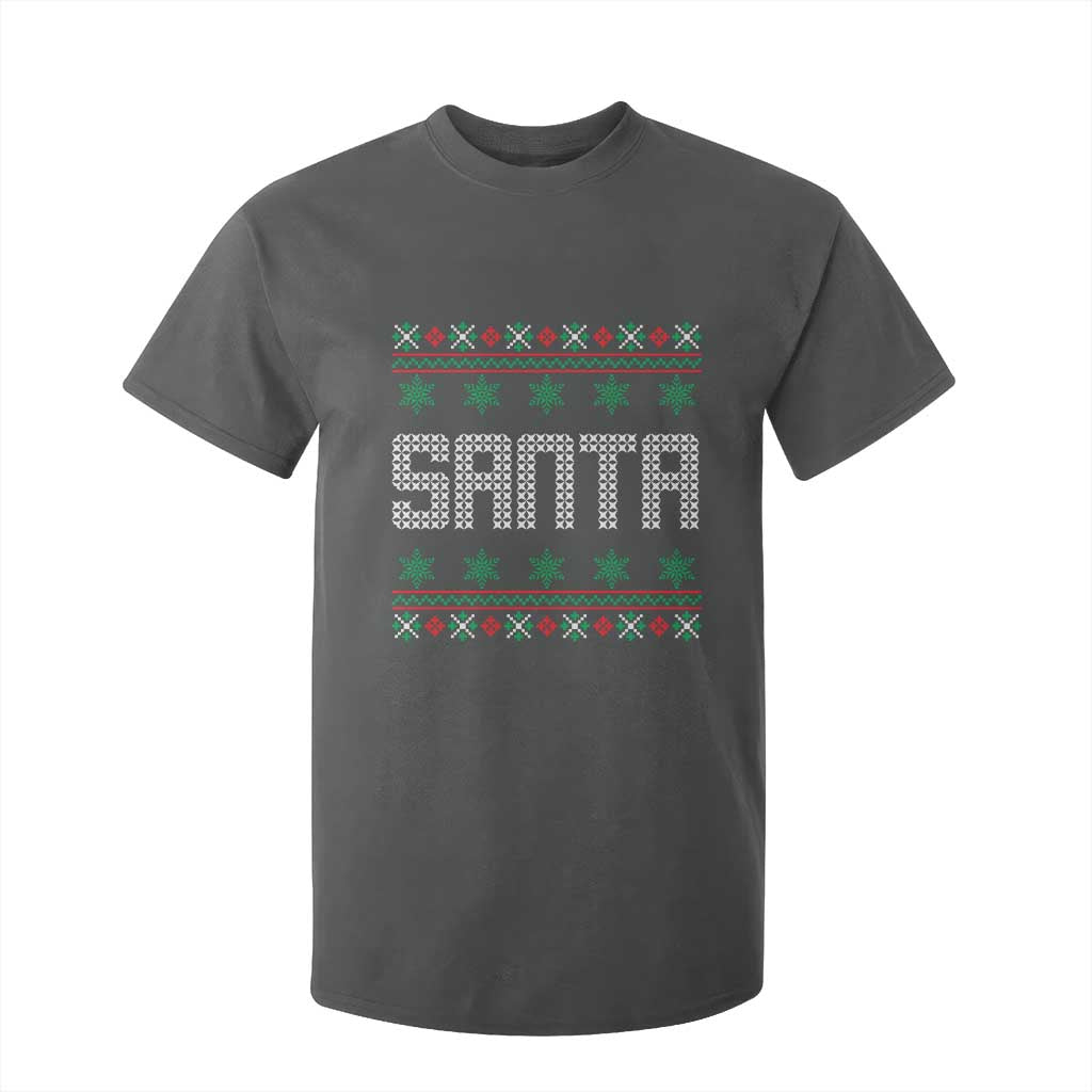 I'm So Good Santa Came Twice Santa T Shirt For Kid Funny Ugly Matching Couple Christmas Outfit Pajama TS10 Dark Heather Print Your Wear