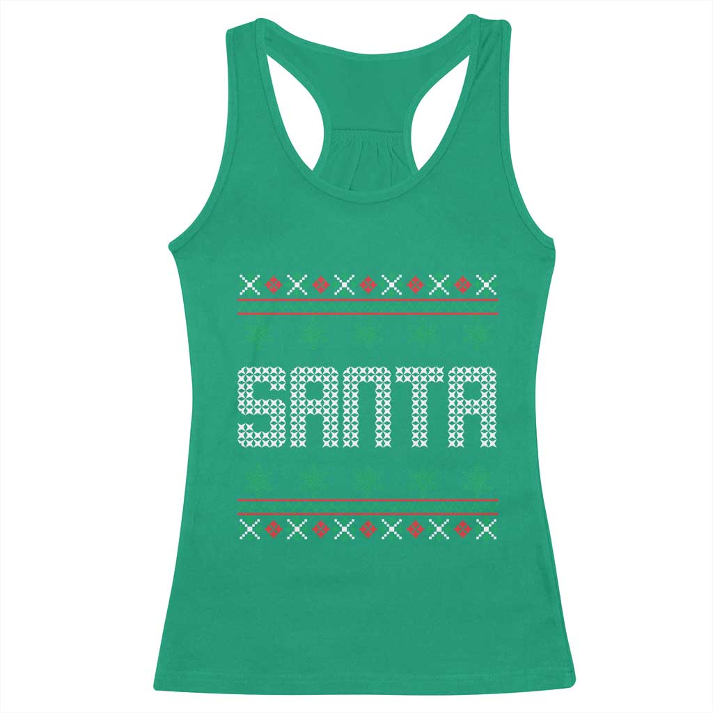I'm So Good Santa Came Twice Santa Racerback Tank Top Funny Ugly Matching Couple Christmas Outfit Pajama TS10 Irish Green Print Your Wear