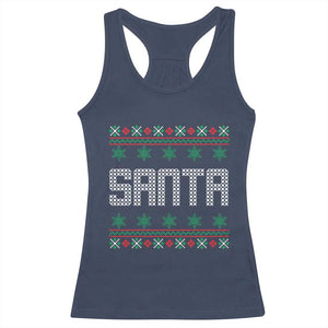I'm So Good Santa Came Twice Santa Racerback Tank Top Funny Ugly Matching Couple Christmas Outfit Pajama TS10 Navy Print Your Wear