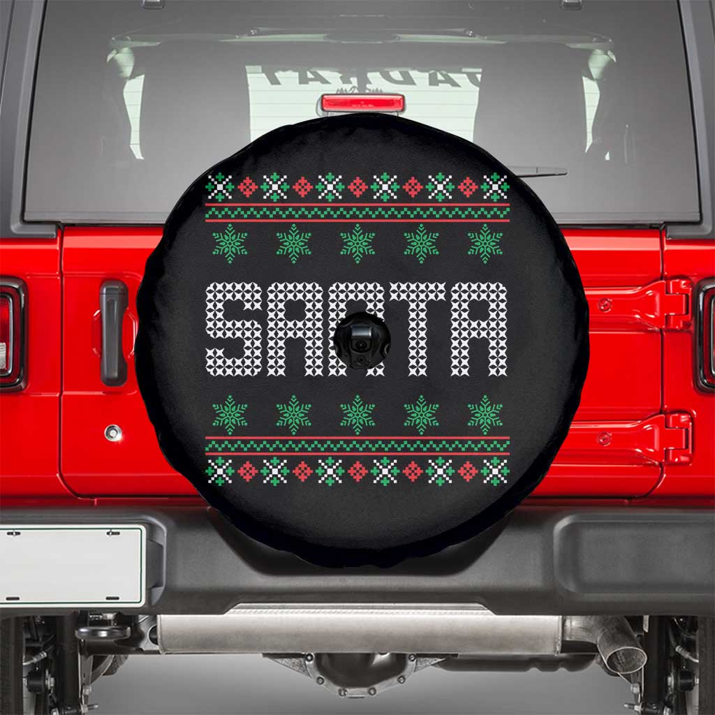 I'm So Good Santa Came Twice Santa Spare Tire Cover Funny Ugly Matching Couple Christmas Outfit Pajama TS10 Black Print Your Wear