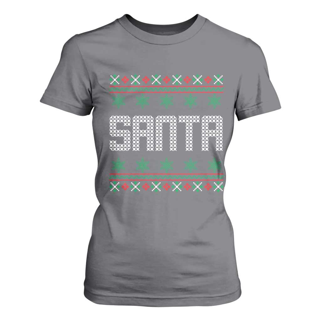 I'm So Good Santa Came Twice Santa T Shirt For Women Funny Ugly Matching Couple Christmas Outfit Pajama TS10 Charcoal Print Your Wear