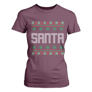 I'm So Good Santa Came Twice Santa T Shirt For Women Funny Ugly Matching Couple Christmas Outfit Pajama TS10 Maroon Print Your Wear