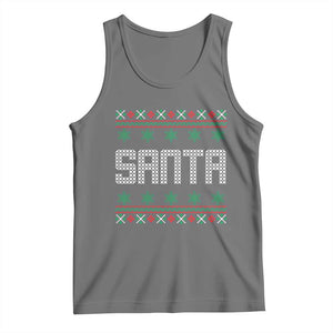 I'm So Good Santa Came Twice Santa Tank Top Funny Ugly Matching Couple Christmas Outfit Pajama TS10 Black Heather Print Your Wear