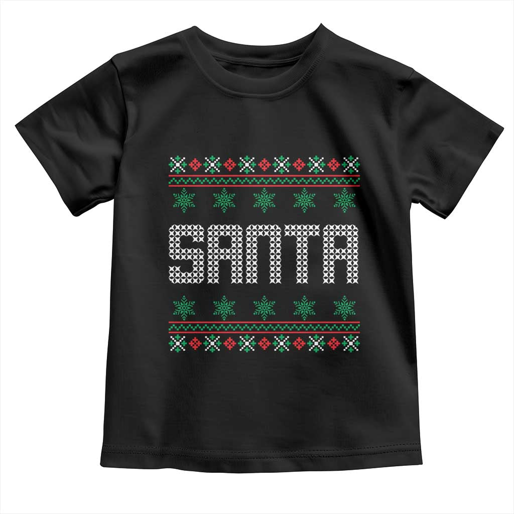 I'm So Good Santa Came Twice Santa Toddler T Shirt Funny Ugly Matching Couple Christmas Outfit Pajama TS10 Black Print Your Wear