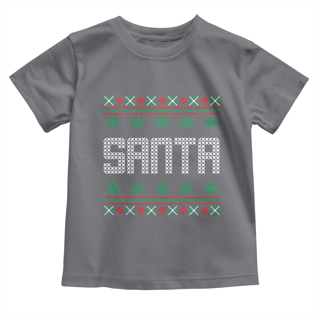 I'm So Good Santa Came Twice Santa Toddler T Shirt Funny Ugly Matching Couple Christmas Outfit Pajama TS10 Charcoal Print Your Wear