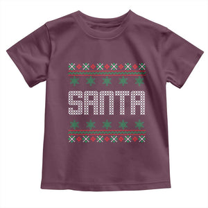 I'm So Good Santa Came Twice Santa Toddler T Shirt Funny Ugly Matching Couple Christmas Outfit Pajama TS10 Maroon Print Your Wear