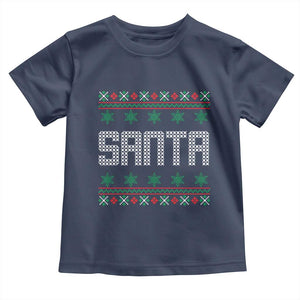 I'm So Good Santa Came Twice Santa Toddler T Shirt Funny Ugly Matching Couple Christmas Outfit Pajama TS10 Navy Print Your Wear