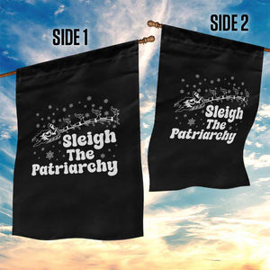 Sleigh The Patriarchy Garden Flag Christmas Feminist Womens Rights TS10 Print Your Wear