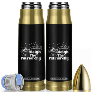 Sleigh The Patriarchy Bullet Tumbler Christmas Feminist Womens Rights TS10 Black Print Your Wear