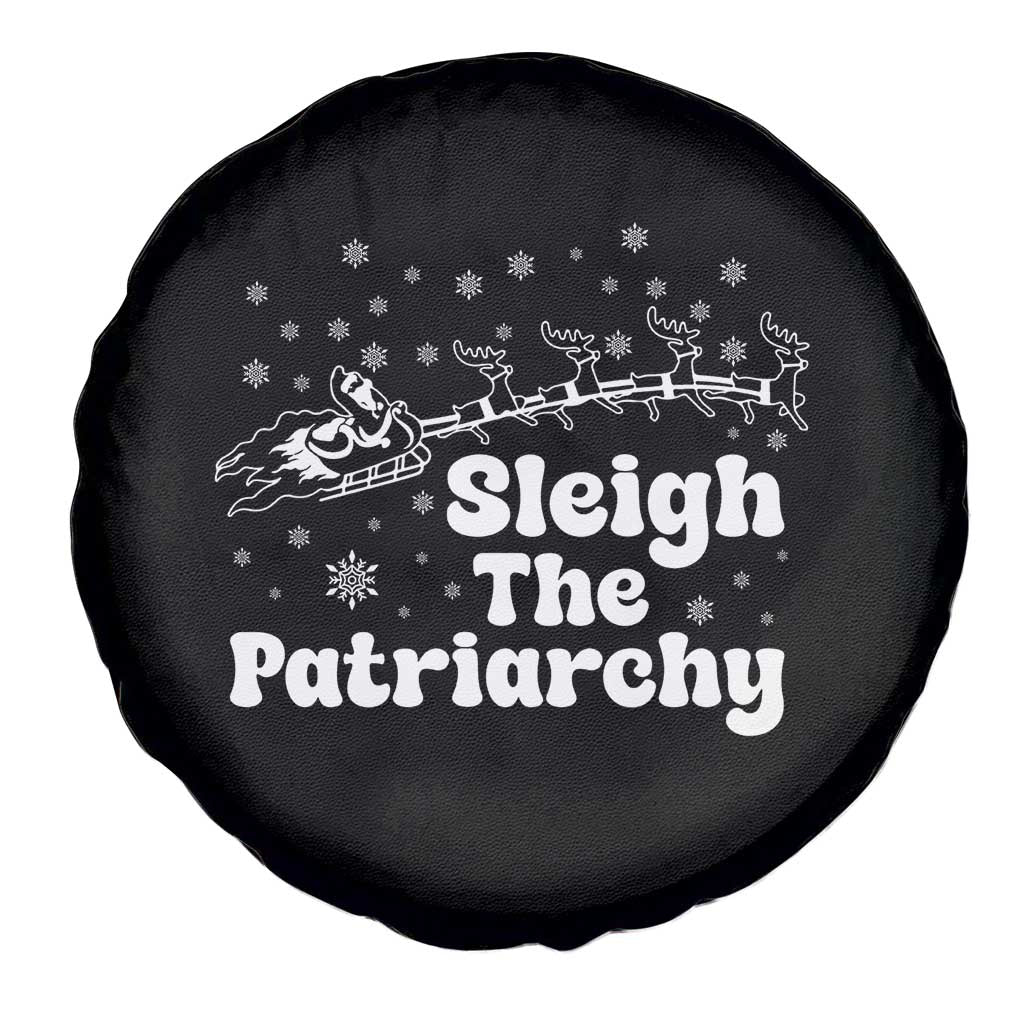 Sleigh The Patriarchy Spare Tire Cover Christmas Feminist Womens Rights TS10 Print Your Wear