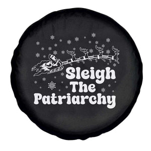 Sleigh The Patriarchy Spare Tire Cover Christmas Feminist Womens Rights TS10 Print Your Wear