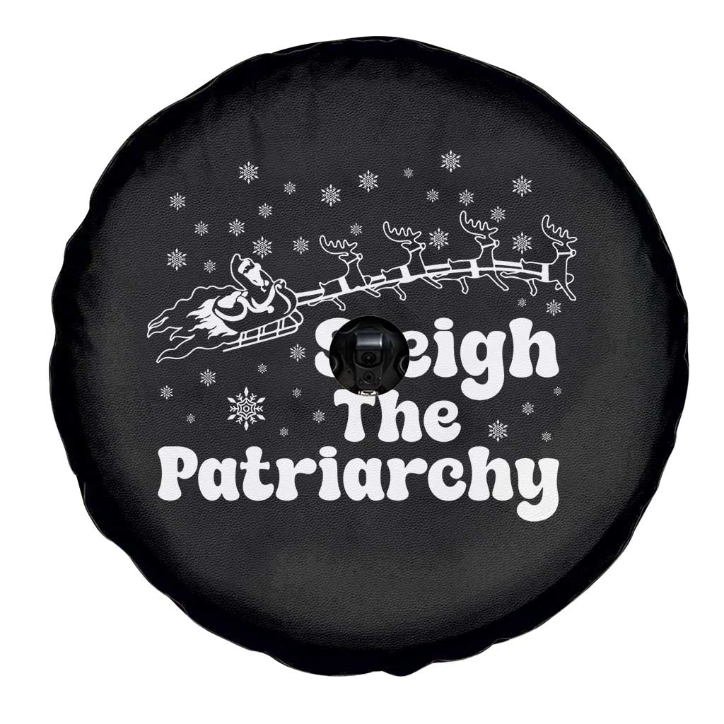 Sleigh The Patriarchy Spare Tire Cover Christmas Feminist Womens Rights TS10 Print Your Wear