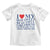 I Love My Hot Girlfriend Toddler T Shirt Funny Gift for Him Boyfriend Valentine TS10 White Print Your Wear