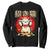 Maneki Neko Sweatshirt Kawaii Japanese Lucky Cat TS10 Black Print Your Wear