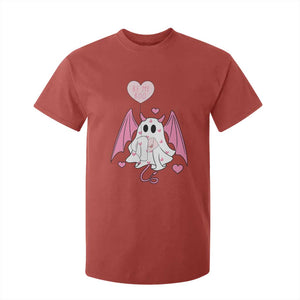 Valentines Ghost T Shirt For Kid Be My Boo Cute Funny TS10 Red Print Your Wear