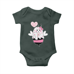 Valentines Ghost Baby Onesie Be My Boo Bee Boobee Coquette Cute Funny TS10 Print Your Wear