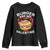 Burger Is My Valentine Funny Valentines Day Youth Sweatshirt TS10 Black Print Your Wear