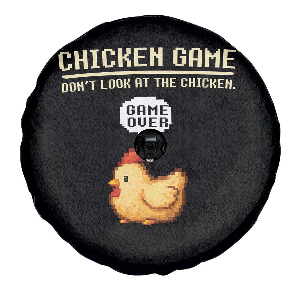 Funny Chicken Spare Tire Cover Game Dont Look At The Chicken TS10 Print Your Wear